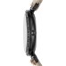  Women’s Kinsey Spotted Leather Strap Watch, Black, ES4726