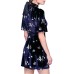 Be My Baby Velvet Dress (Navy, 12)