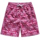 Funny Summer Swim Trunks for Kids, Quick Dry Swim Shorts for Boys and Girls, Bathing Suits, Swimwear, Swim Shorts with Various Colors & Designs, Quick Dry Nylon Shorts, Pink (Turtle), 11-12T