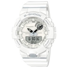 G-Shock Men’s Analog-Digital Resin Strap Step Tracker Watch, White 48.6mm