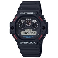 G-Shock Men’s Digital Resin Strap Watch, Black 51.4mm