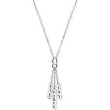 Giani Bernini Inspire Joy Peace 18″ Pendant Necklace