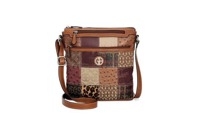  Patchwork Crossbody