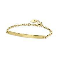 Giani Bernini Polished Bar ID Plate Link Bracelet (Silver)