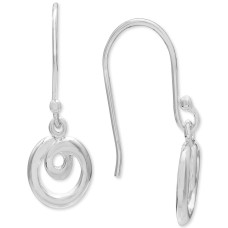 Giani Bernini Swirl Drop Earrings in Sterling (Silver)