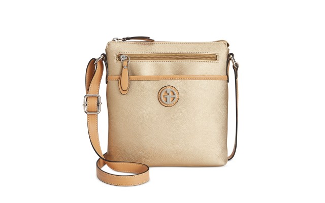  Women’s Saffiano Crossbody (Beige)