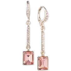 Givenchy Pavé & Stone Linear Drop Earrings