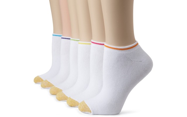  Women’s Sport Cushion No Show Sock, 6 Pairs
