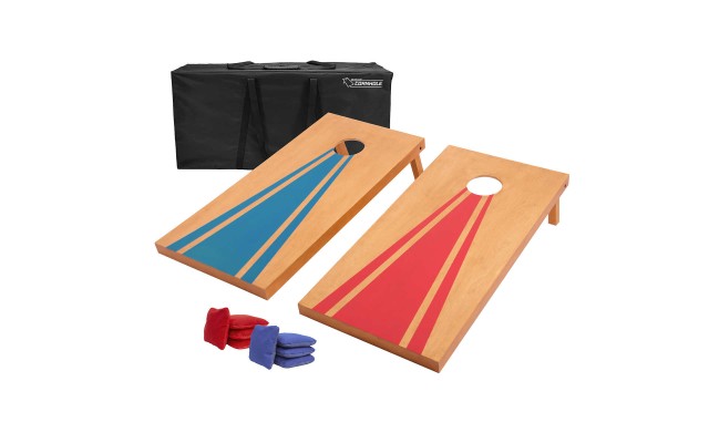  Stained Wood Cornhole Set