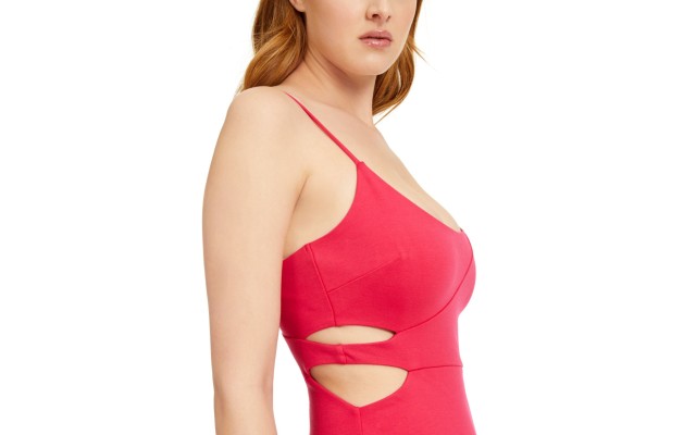  Cut-out-detail Mini Dress Frenzy (Frenzy Fuchsia, Medium)