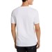  Men’s Laughing Skull Concert T-Shirt (White,S)