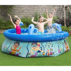 H2OGO! Underwater Oasis Spray Pool 8 ft.