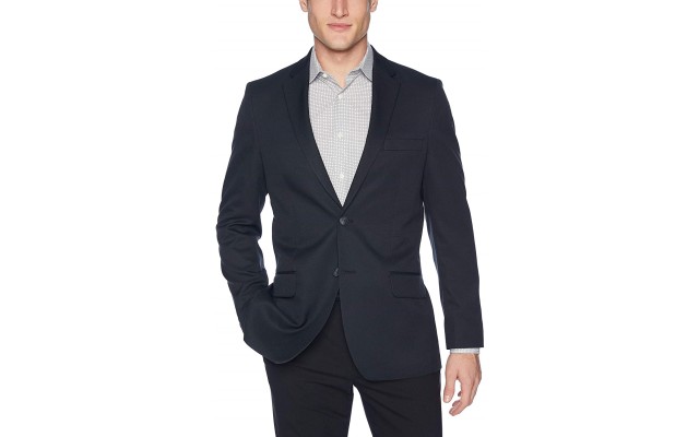  Men’s Active Series Classic Fit Stretch Suit Separate (Blazer and Pant)
