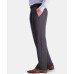  Men’s Cool 18 PRO Classic-Fit Expandable Waist Pleated Stretch Dress Pants (Dark Heather Grey, 32X30)