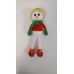 Handmade Amigurumi Cotton Snowman Doll Plush Baby Sleep Toy