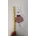 Handmade Amigurumi Rabbit Toy Buddy Bunny Easter Bunny Doll For Kids Unicex, Brown Girl Rabbit- 5.51 inches