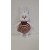 Brown Girl Rabbit- 5.51 inches