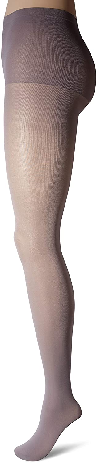 Hanes Women's Hanes Opaque Tights (Mineral Stone Grey, Medium)