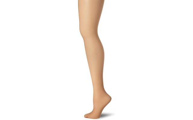  Women’s Non Control Top Sandalfoot Silk Reflections Pantyhose (Café a Lait, E-F)