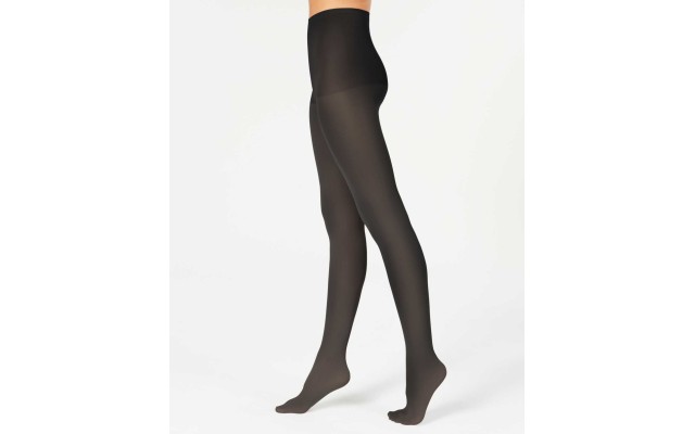  Women’s Opaque Tights (Black, Tall)