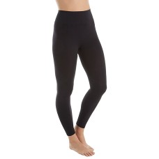 Hanes Women’s Perfect Bodywear Seamless Legging with ComfortFlex Waistband (Black, Large)