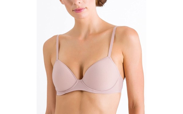  Smooth Women’s Illusion Spacer T-Shirt Bra (Natural, 38 D)