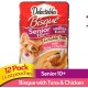  Delectables Bisque Lickable Treat for Senior Cats Tuna Chicken (Pack of 12)