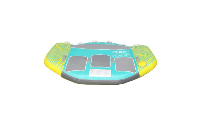  Surge III, 1-3 Rider Towable, w/ 60′ WSIA Tube Rope