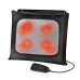  Cordless Shiatsu Massage Pillow with Heat, Auto-Reverse Programming, (Model SP-127H)