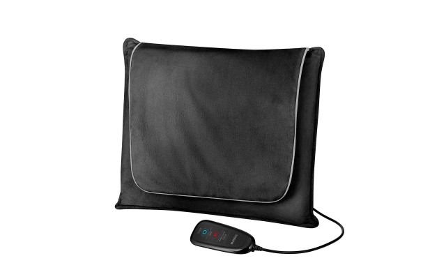  Cordless Shiatsu Massage Pillow with Heat, Auto-Reverse Programming, (Model SP-127H)