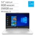  14″ Laptop – 11th Gen Intel Core i3 (Model: 14-dq2043cl)