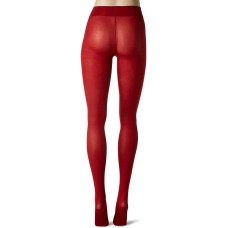 HUE Sheer to Waist Basic Tights (Bright Red, S)
