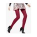  Sheer to Waist Basic Tights (Bright Red, S)