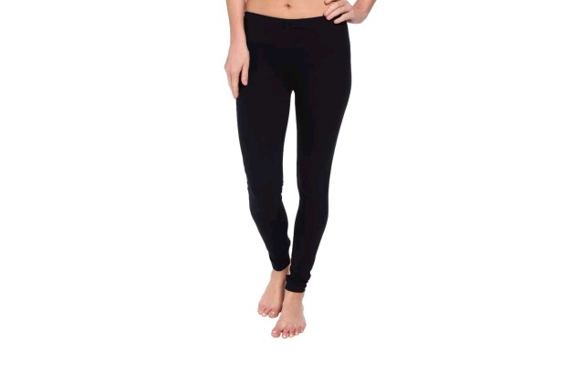  Women’s Cotton Leggings, Blue, Small