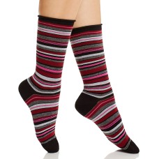 HUE Women’s Jean Socks (Sangria, 9-11)