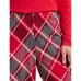  Women's Matching Pajama Set (Red), Red, Large