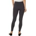  Womens Solid Cozy Lined Seamless Leggings, Cobblestone, Medium / Large