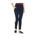  Womens Solid Cozy Lined Seamless Leggings, Navy, Small/Medium