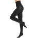  Womens StyleTech Blackout Opaque Tights Style, Black, 1