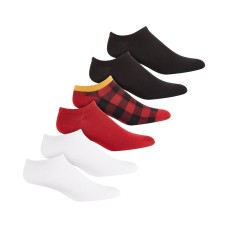 HUE Women’s Supersoft No Show Liner Socks 6 Pair Pack