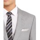 Men’s Modern-Fit Gray Stripe Suit Jacket, Gray Stripe, 50R