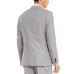  Men’s Modern-Fit Gray Stripe Suit Jacket, Gray Stripe, 50R
