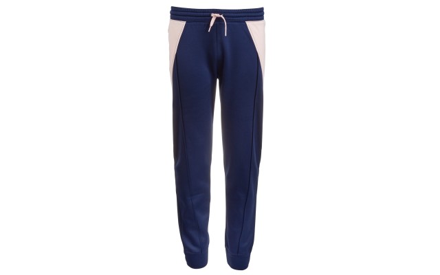  Big Girls Colorblocked Fleece Track Pants (Dark Blue, XL)