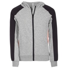 Ideology Big Girls Colorblocked Zip-Up Hoodie Sweatshirts