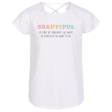 Ideology Big Girls Graphic-Print Cross-Back T-Shirts
