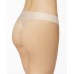  Intimates Beige Everyday Thong (Beige, Small)