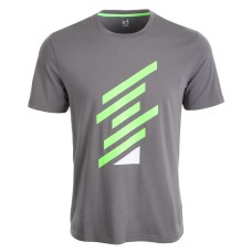 Ideology Men’s Graphic T-Shirt (Gray, XXL)