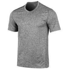 Ideology Men’s V-Neck Mesh-Back Performance T-Shirts( Dark Gray,S)