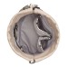  Ajae Snake Bucket Bag, Beige