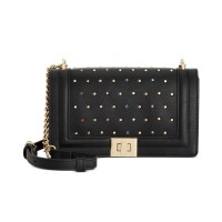 INC International Concepts Baby Ajae Gemstone Crossbody, Black